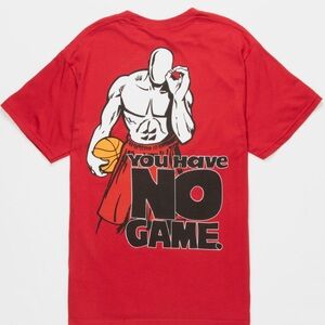 AND1 “You Have No Game” Retro Mitchell & Ness Size Medium Red New